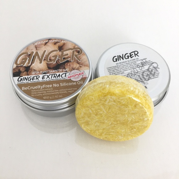 Ginger Hair Regrowth Shampoo 2 Bar Bundle Ginger Polygonum Shampoo Soap NEW NWT - Picture 12 of 12